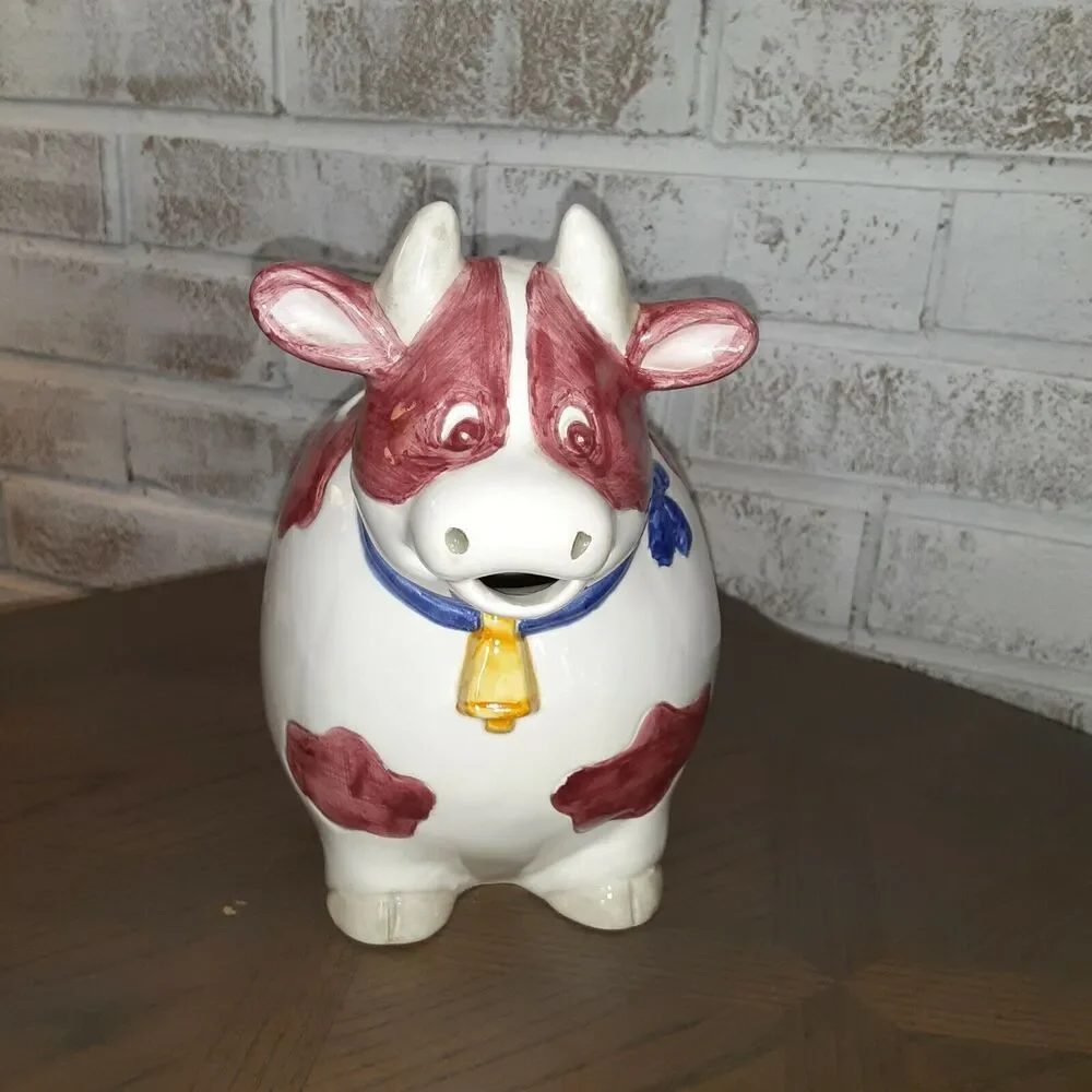 Unique Cow Pitcher, Creamer, Au Jus Country Farmhouse